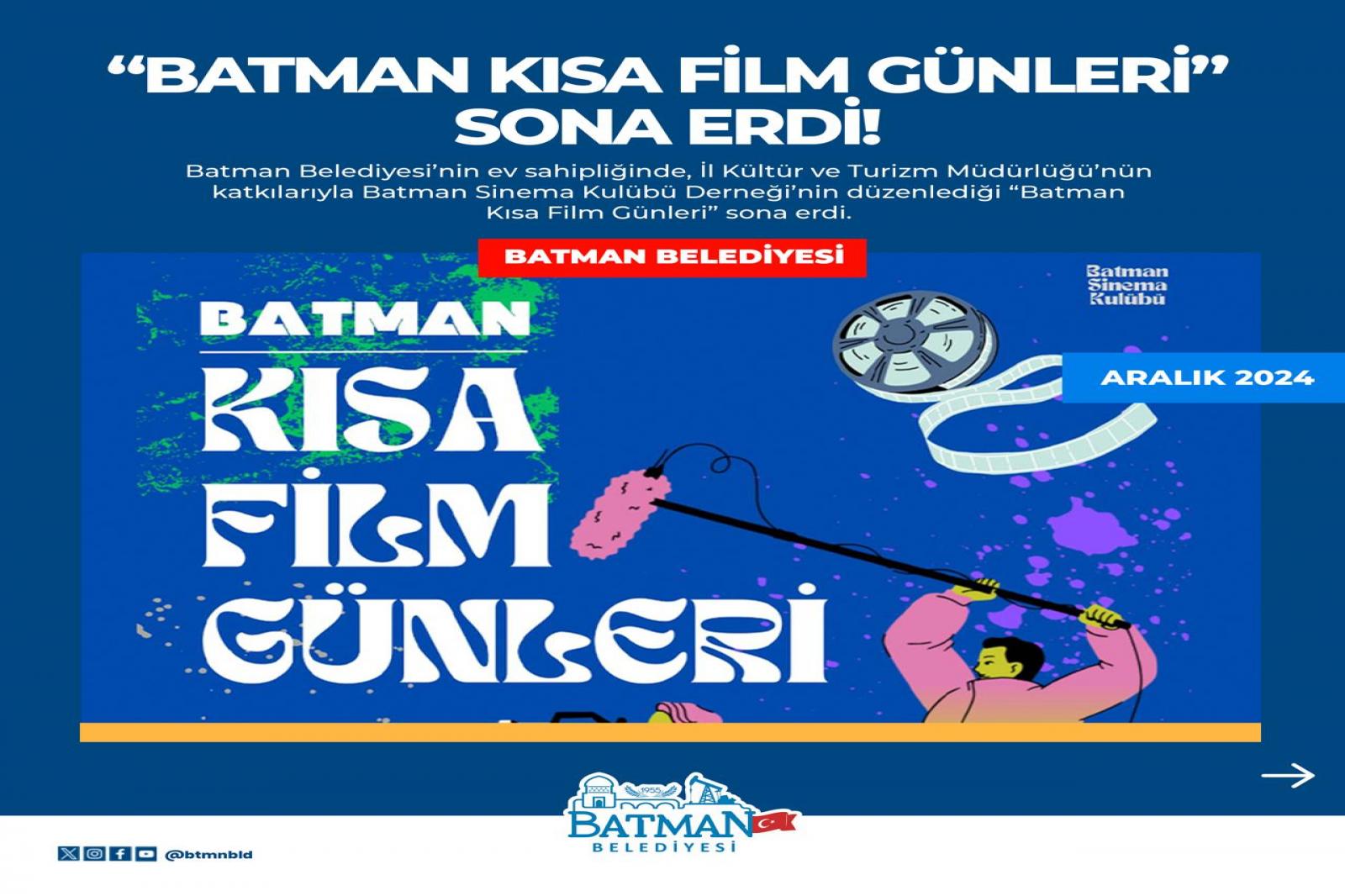 BATMAN KISA FİLM GÜNLERİ” SONA ERDİ!