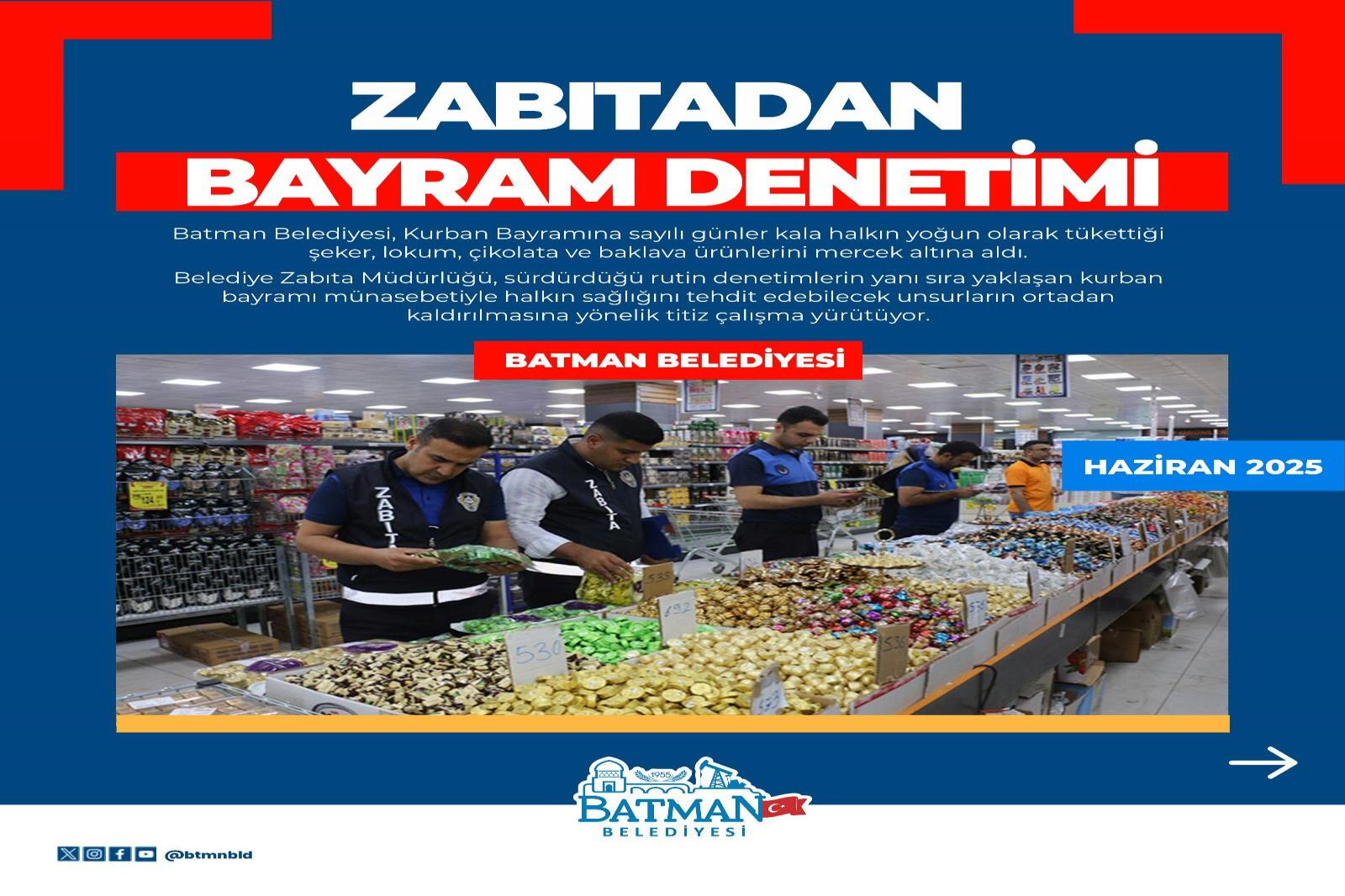  ZABITADAN BAYRAM DENETİMİ