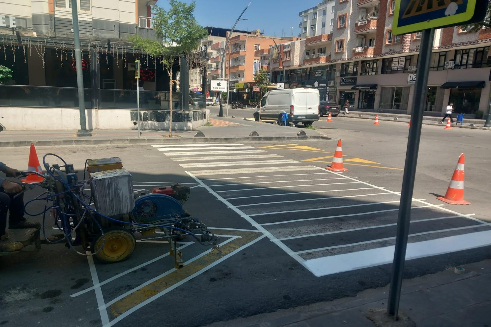 Batman’da Trafik Güvenliğini Artıran Çalışmalar Devam Ediyor
