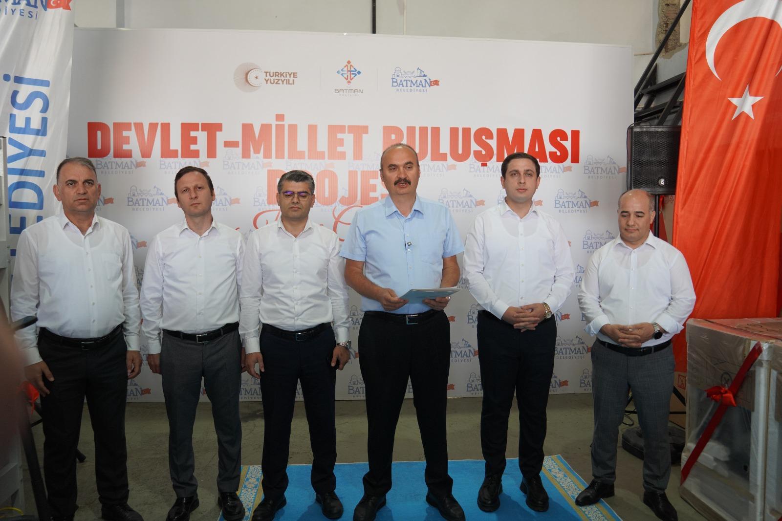 DEVLET MİLLET BULUŞMASI PROJESİYLE GÖNÜLLERE DOKUNUYORUZ