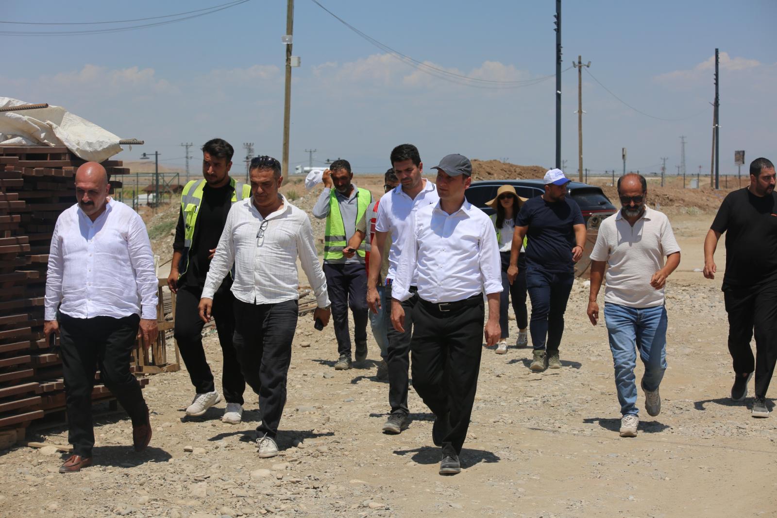 MAVİ-YEŞİL BATMAN PROJESİ'NDE ÇALIŞMALAR TÜM HIZIYLA DEVAM EDİYOR