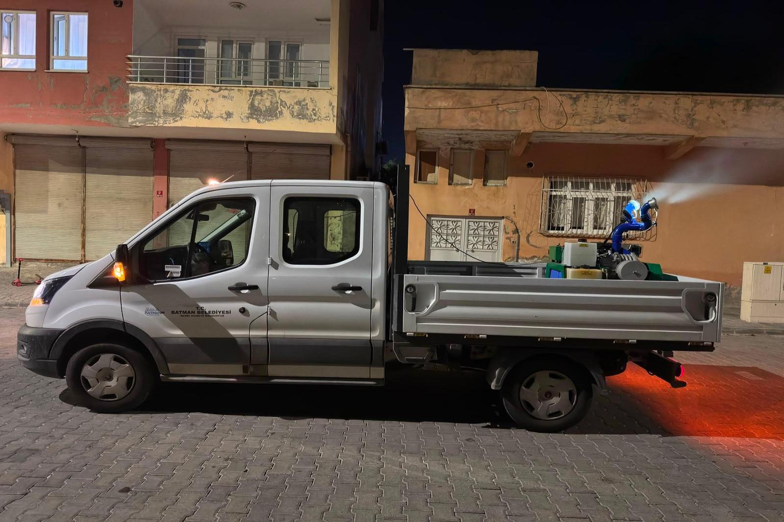 VETERİNER İŞLERİ MÜDÜRLÜĞÜ: İLAÇLAMA ÇALIŞMALARIMIZI TEKNOLOJİ DESTEĞİYLE KESİNTİSİZ SÜRDÜRÜYORUZ