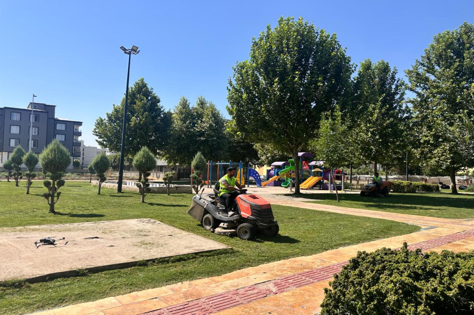 227 PARKTA BAKIM VE KONTROLLER ARALIKSIZ SÜRÜYOR